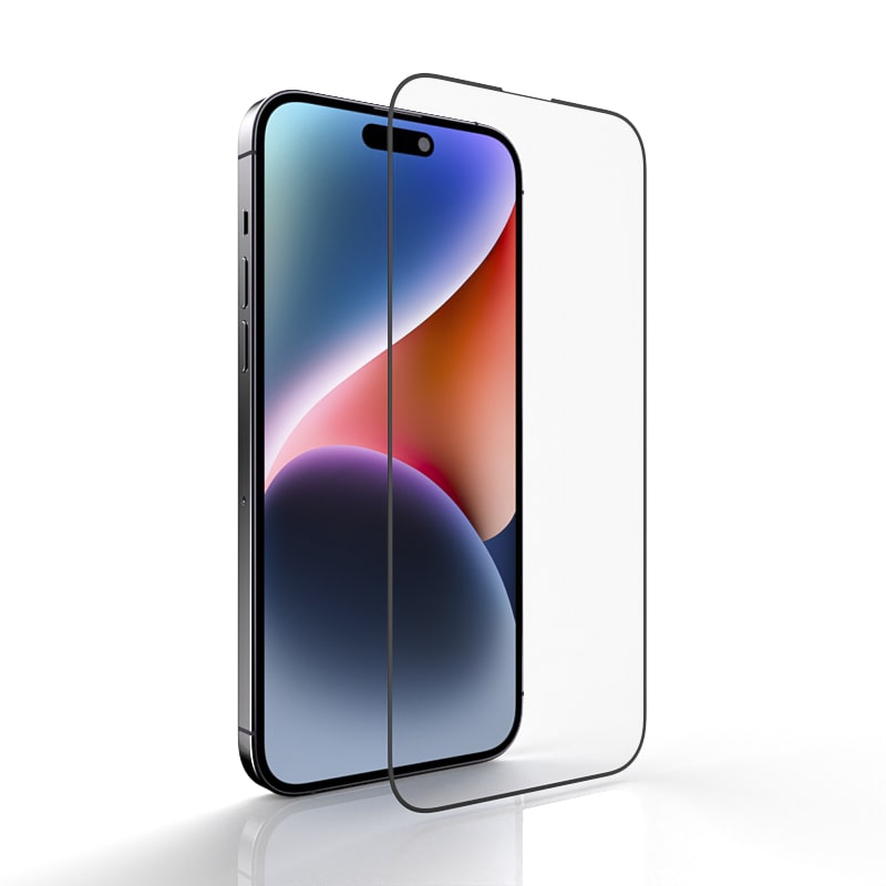 Beste Displayschutzfolie aus gehärtetem Glas mit 9H 9D für iPhone 15, 15 Plus, 15 Pro und 15 Pro Ma