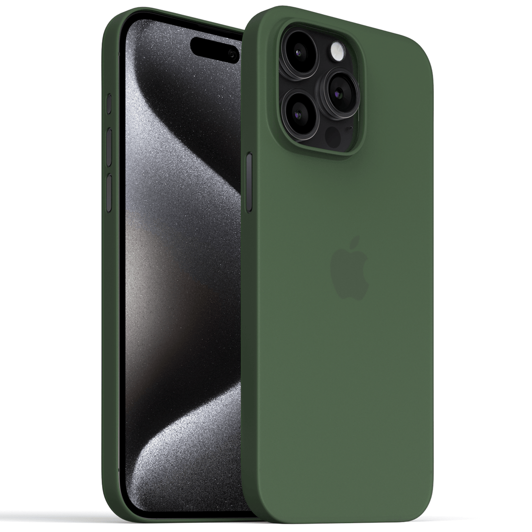 iPhone 15 Hülle Ultra Dünn - Grün